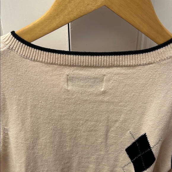 Sport Haley Cream V-Neck Sweater Vest - Picture 8 of 10
